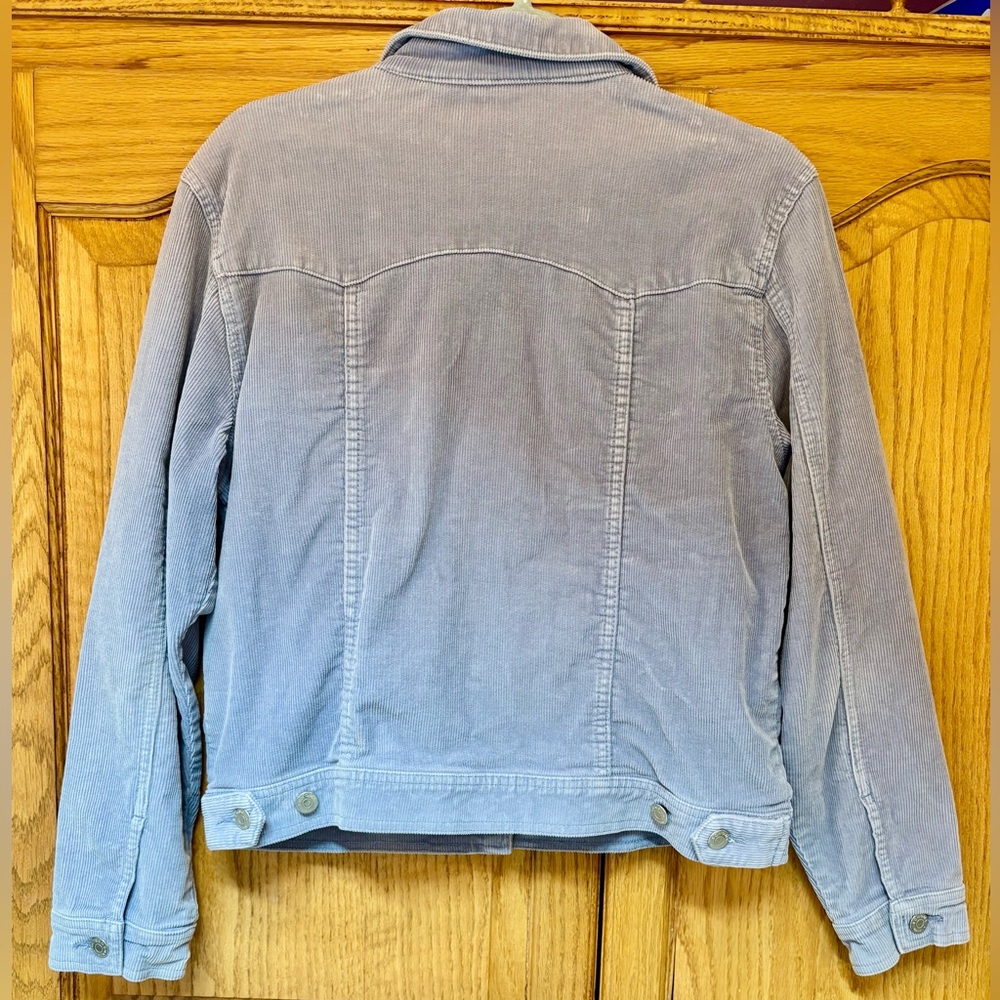 Blue Corduroy Jacket - Sonoma, Size Small - Picture 5 of 12